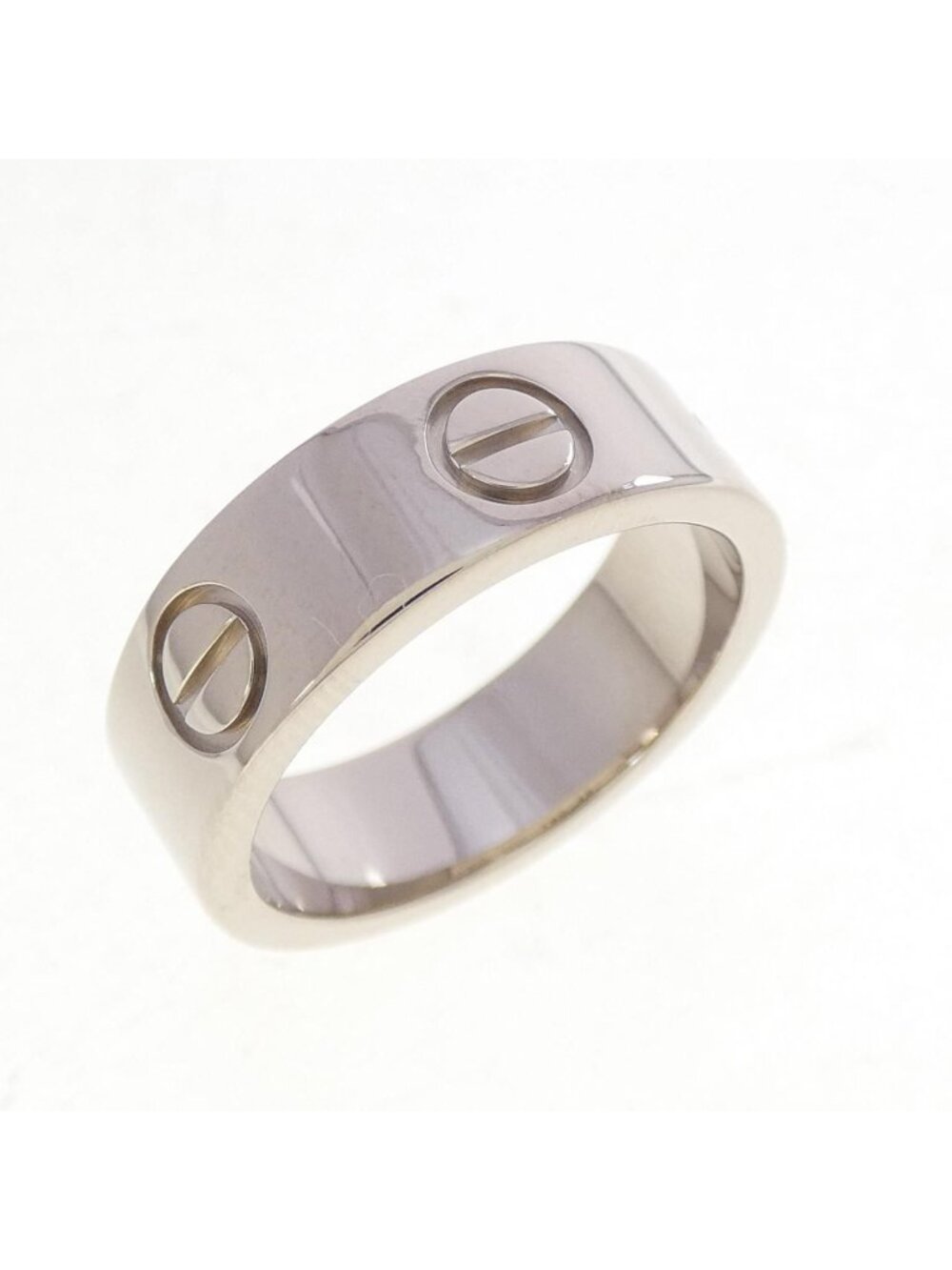 Cartier Love Ring White Gold